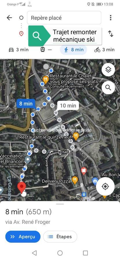 T2 Cosy Proche Des Pistes Apartment บรีอองซง ภายนอก รูปภาพ